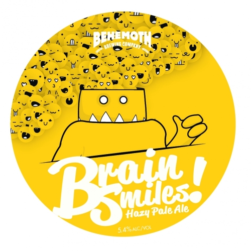 Brain Smiles - Hazy Pale Ale  Label