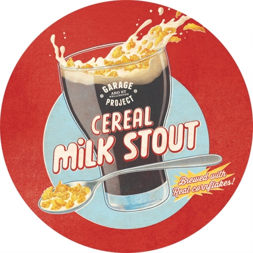 Cereal Milk Stout Label