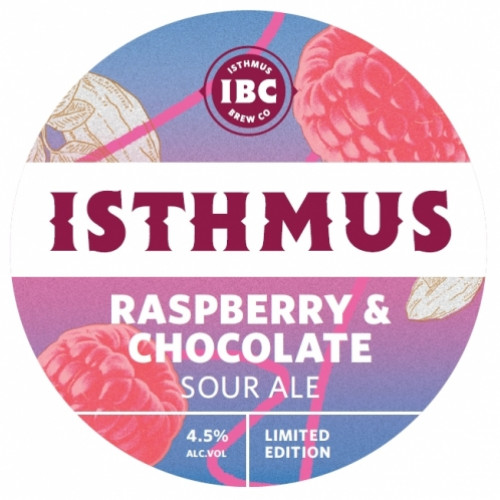 Raspberry Chocolate Sour Ale Label